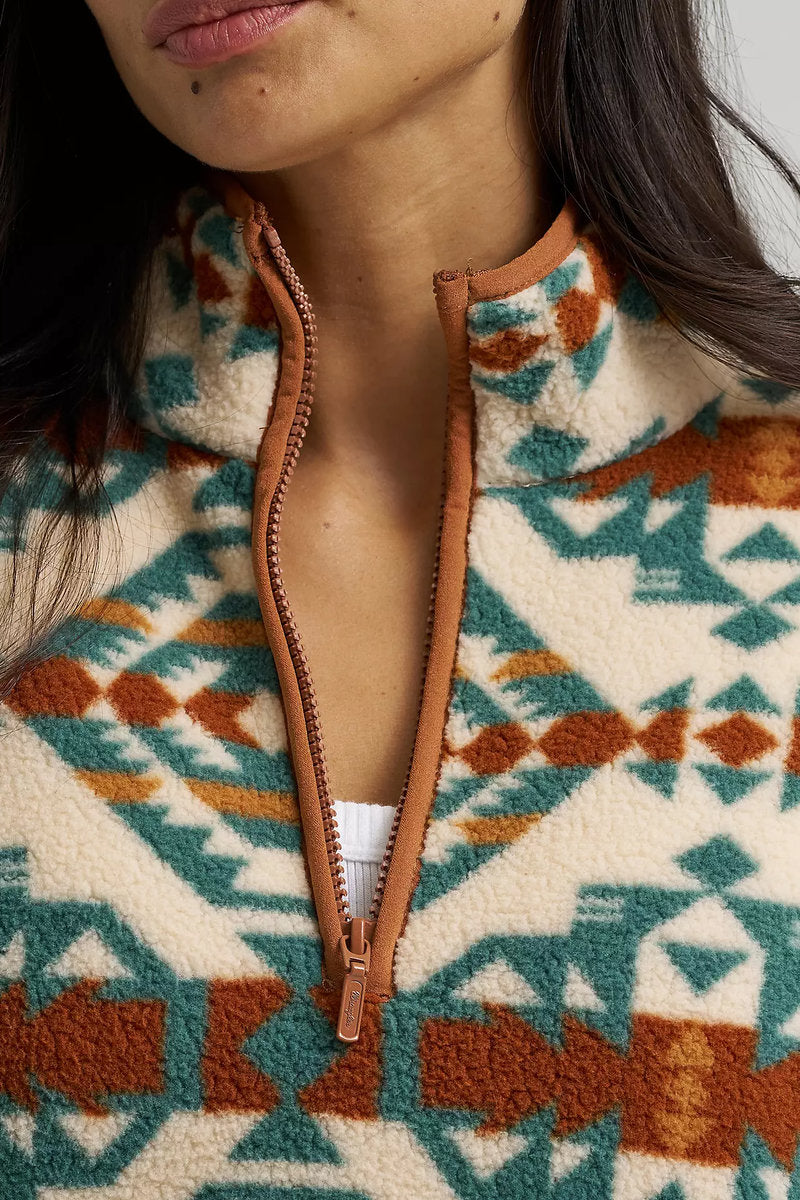 Sherpa Zip Pullover - TUR