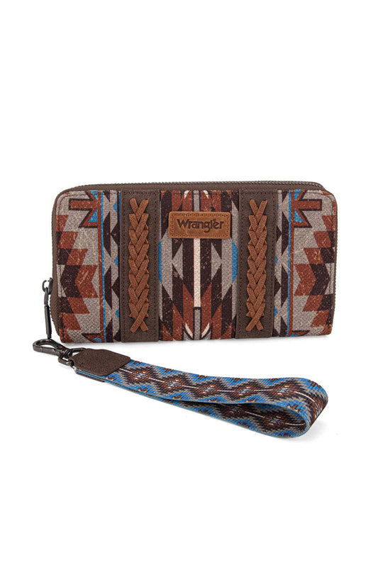 Wrangler Southwest Art Print Wallet - COF