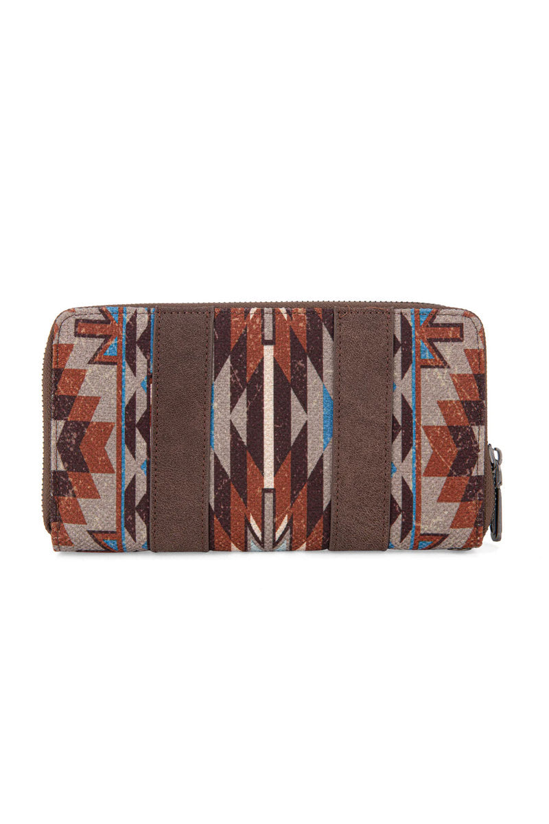 Wrangler Southwest Art Print Wallet - COF