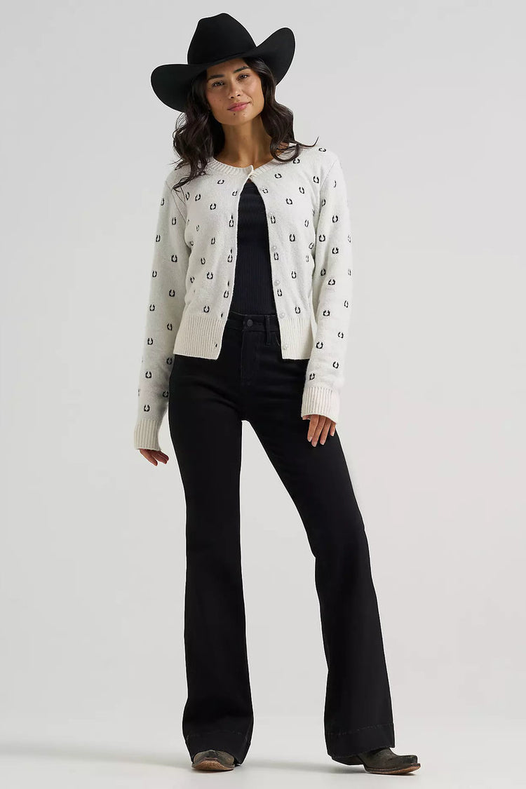Vintage Sweater Cardi - WHT