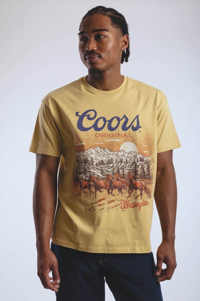 Wrangler X Coors Vintage Fit Tee - GRD