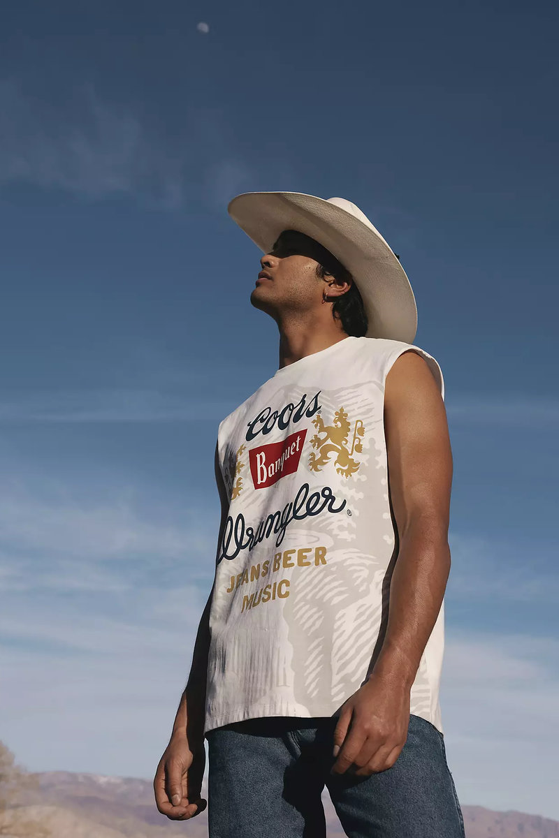 Wrangler x Coors Cut-off Tank - MRH