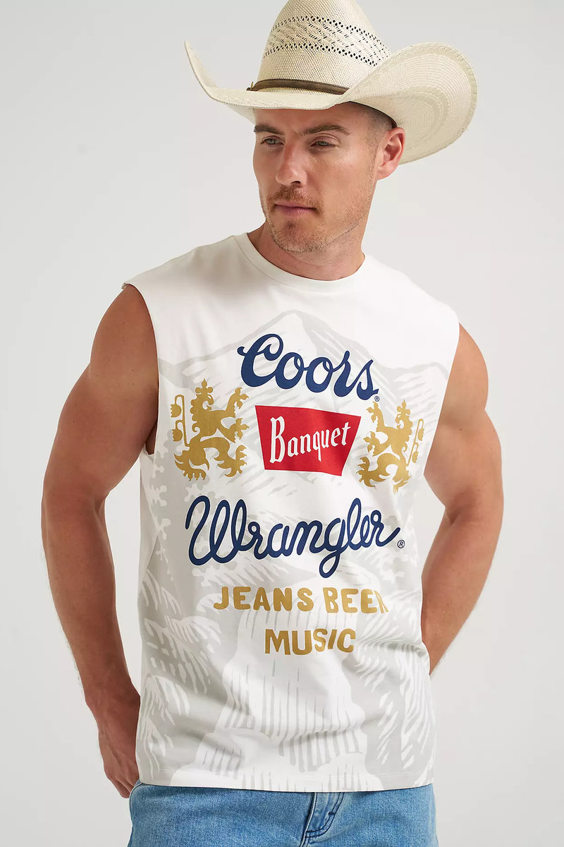 Wrangler x Coors Cut-off Tank - MRH