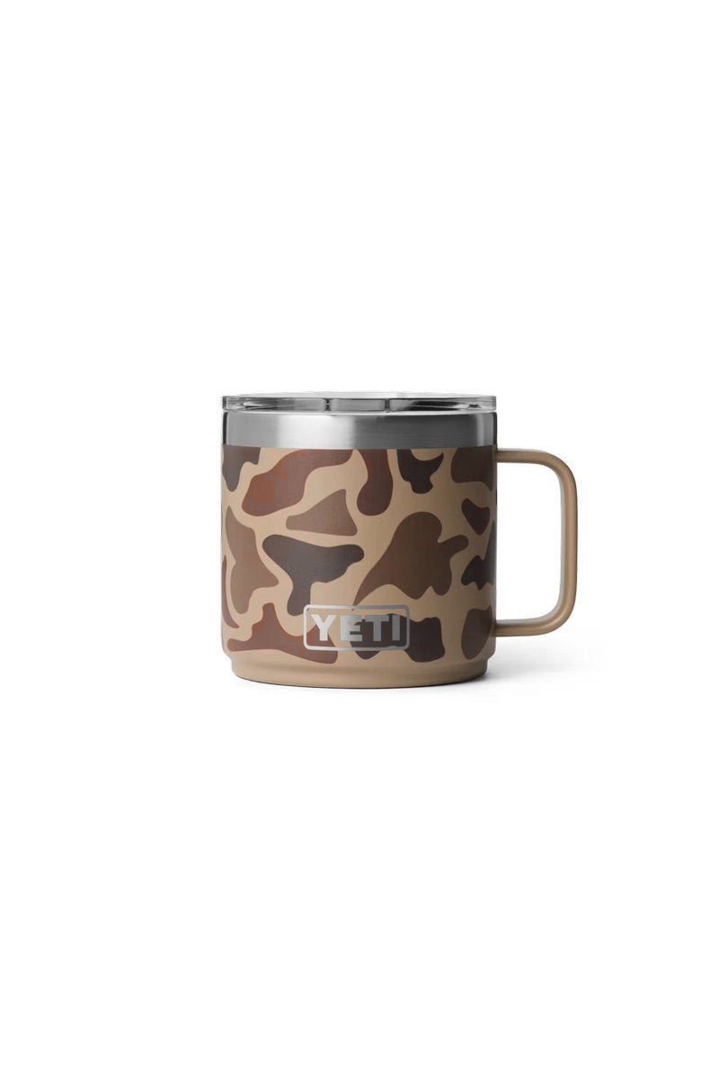 Rambler 14 oz Stackable Mug - Wetlands Camo - WTC