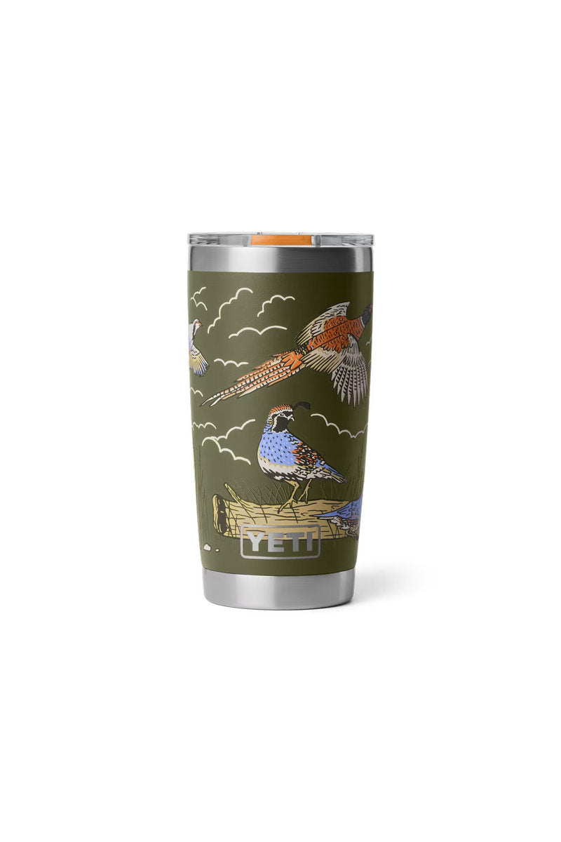 Rambler 20 oz Tumbler - Upland Bird Olive - UBO