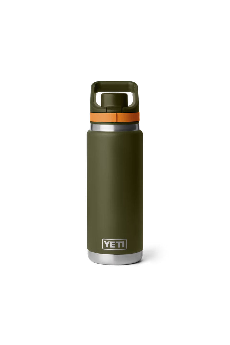 Rambler 26 oz Bottle with Flip Chug Cap - Olive/King Crab Orange - OKCO