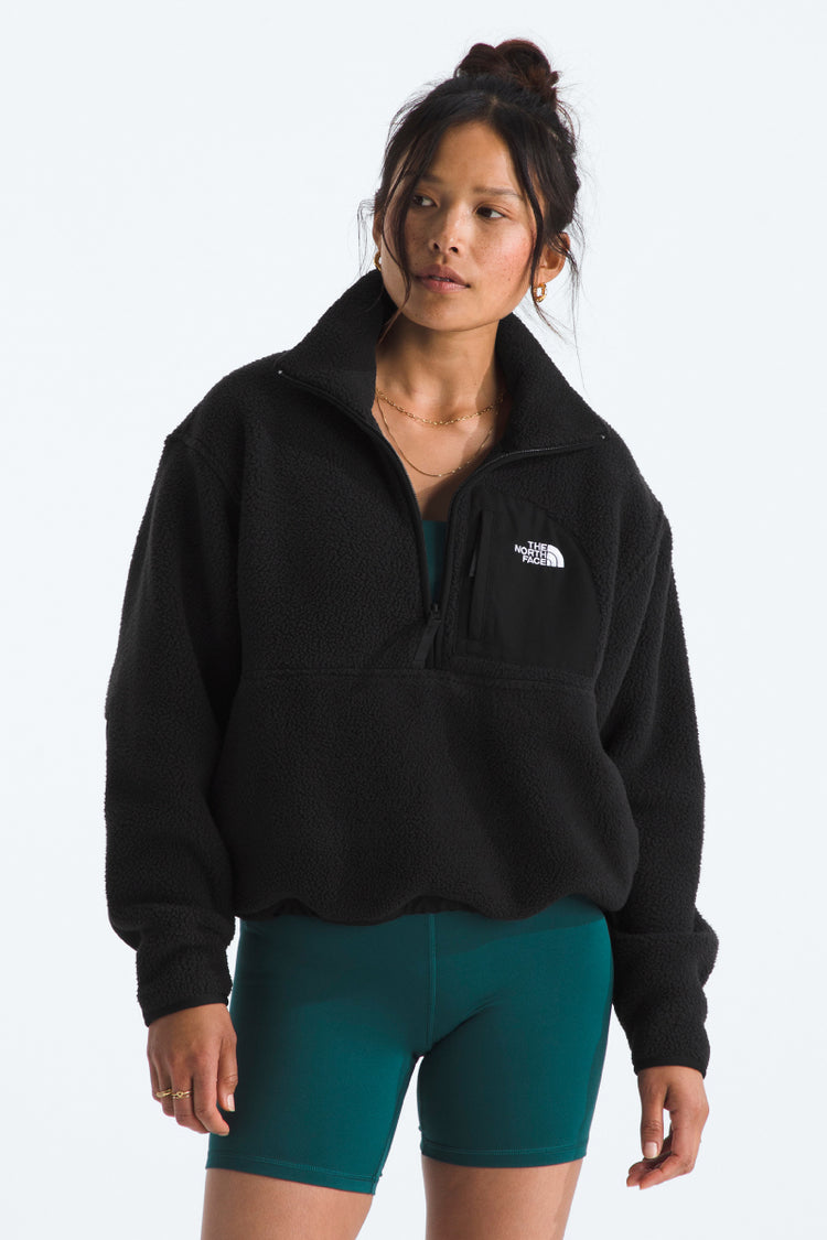 Yumiori Off Peak 1/2 Zip Jacket - BLK