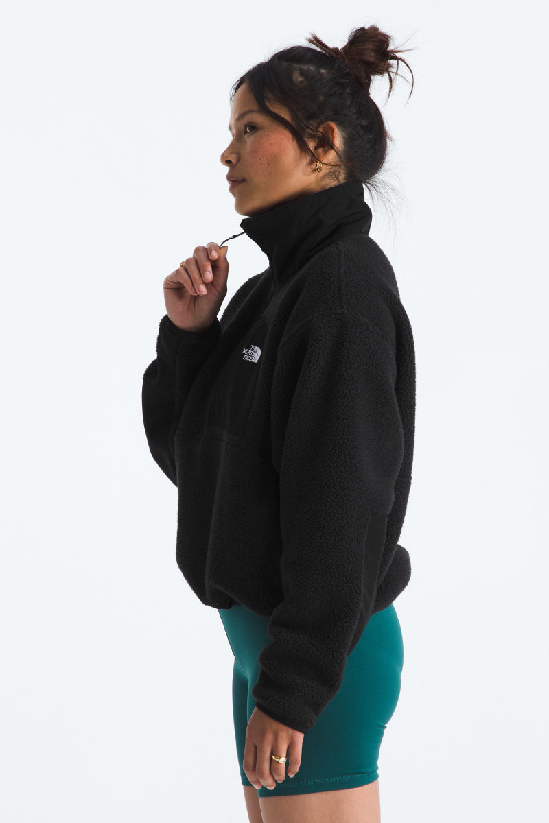 Yumiori Off Peak 1/2 Zip Jacket - BLK