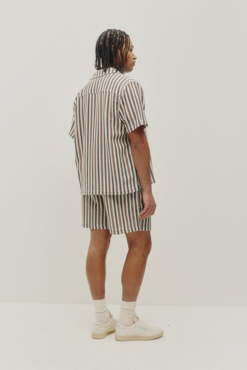 Zig Zag Shirt - BRN