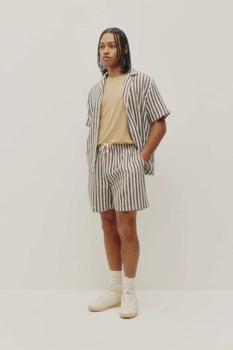 Zig Zag Shirt - BRN