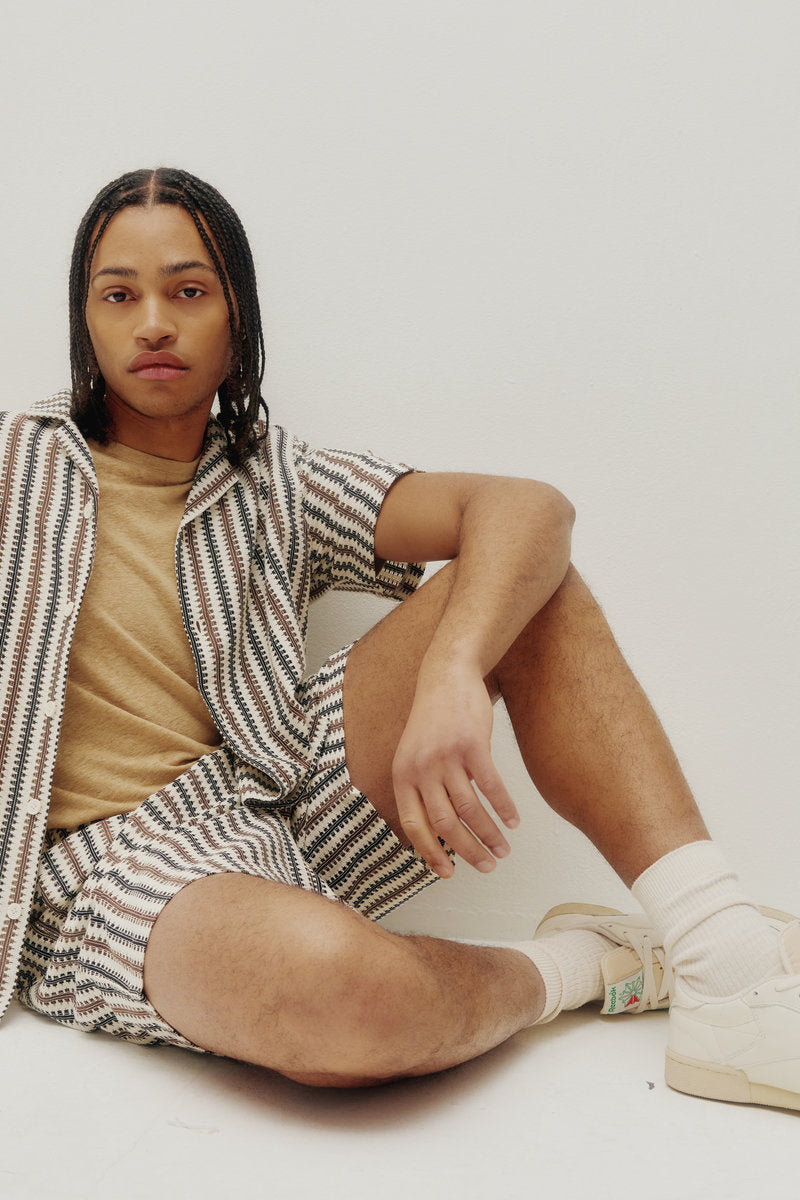 Zig Zag Shirt - BRN