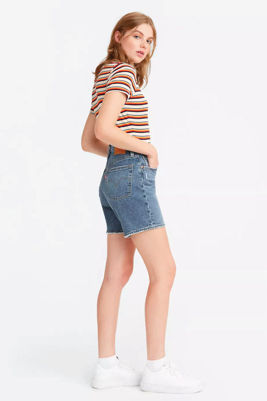 501 Mid Thigh Shorts - MED