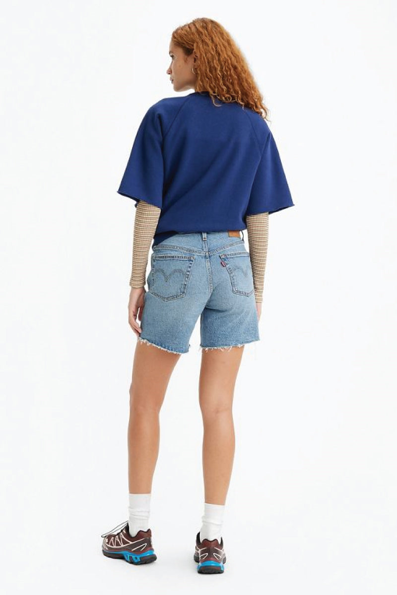 LEVI S Women s 501 Mid Thigh Shorts Below The Belt Below The Belt Store