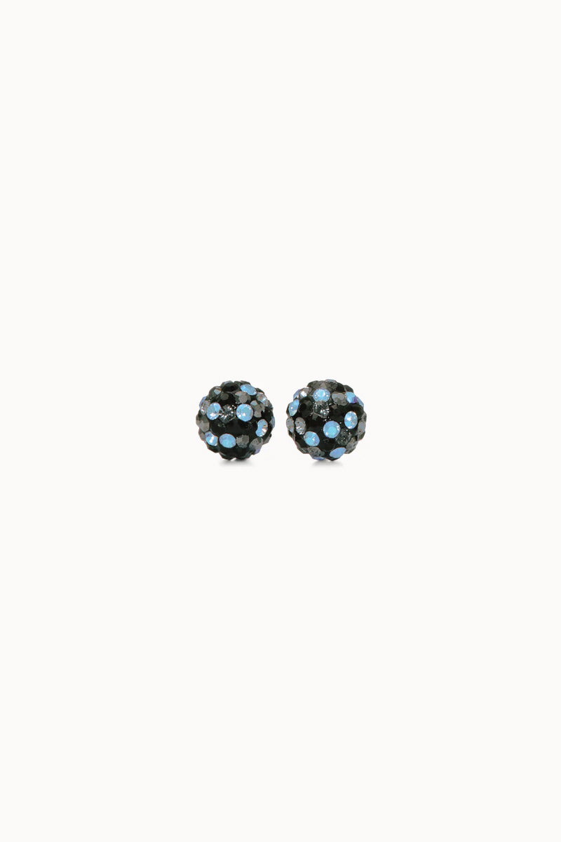 6mm Sparkle Ball Earrings- Starlight