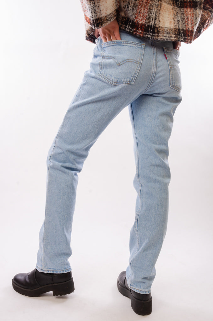 '70s High Slim Straight Jeans - 31