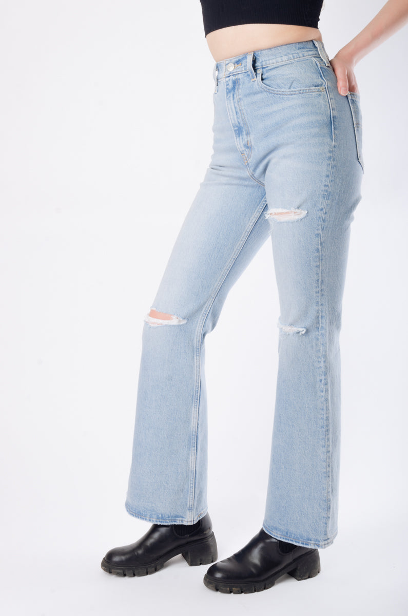 LEVI'S Women's '70s High Rise Flare Jeans