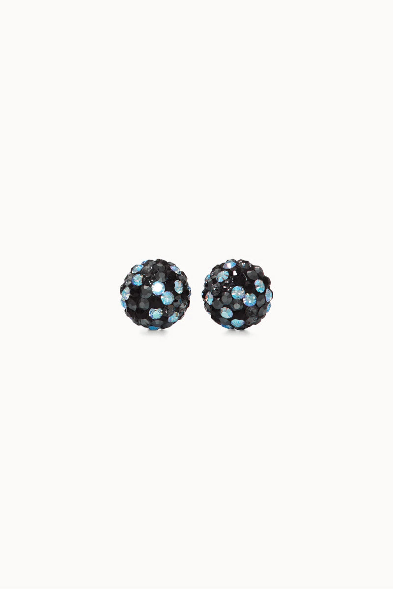 8mm Sparkle Ball Earrings - Starlight - STA