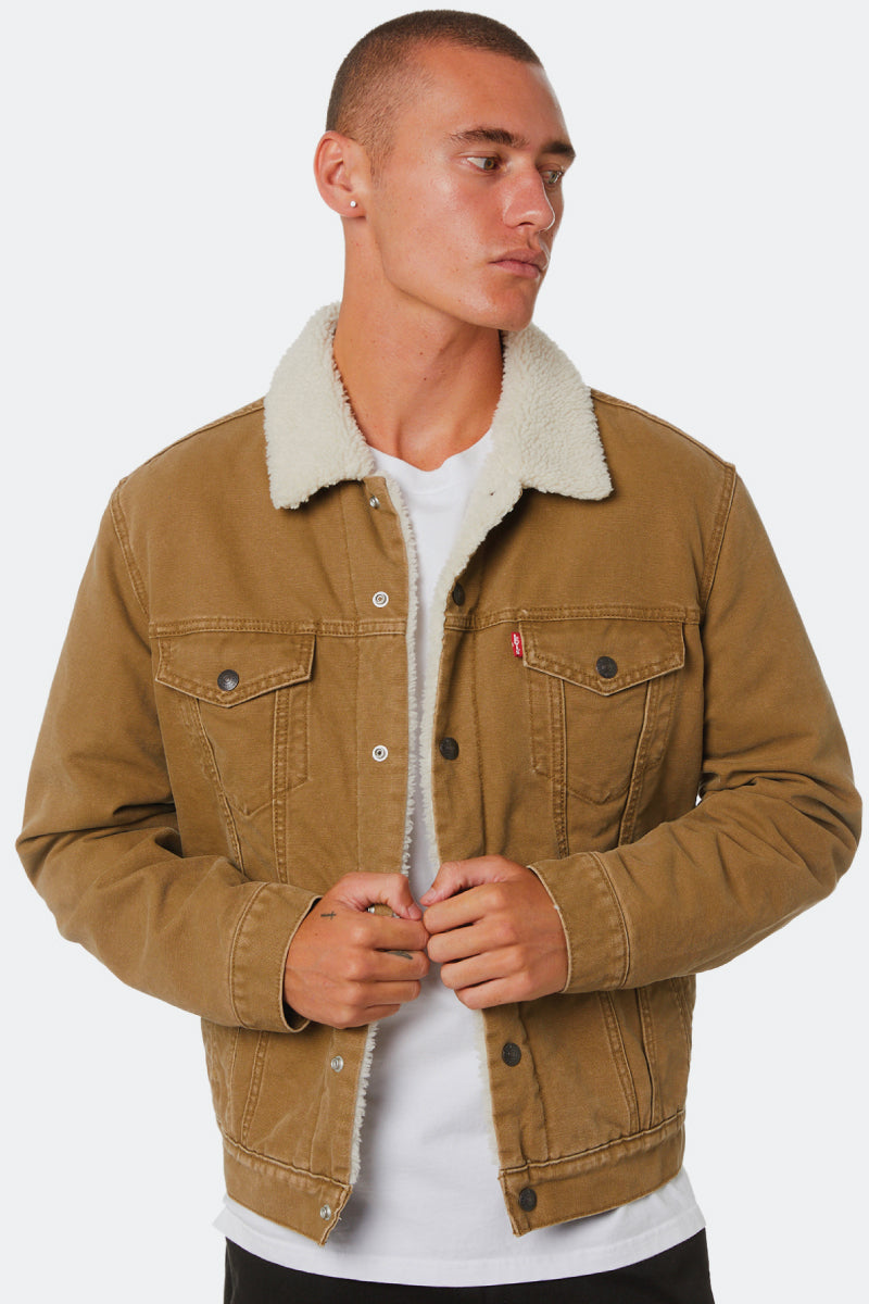 LEVI'S Men's Sherpa Trucker Jacket  Below The Belt – Below The Belt Store