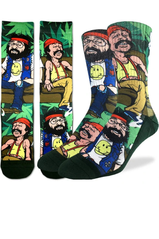 Cheech & Chong On Couch Sock - MULTI