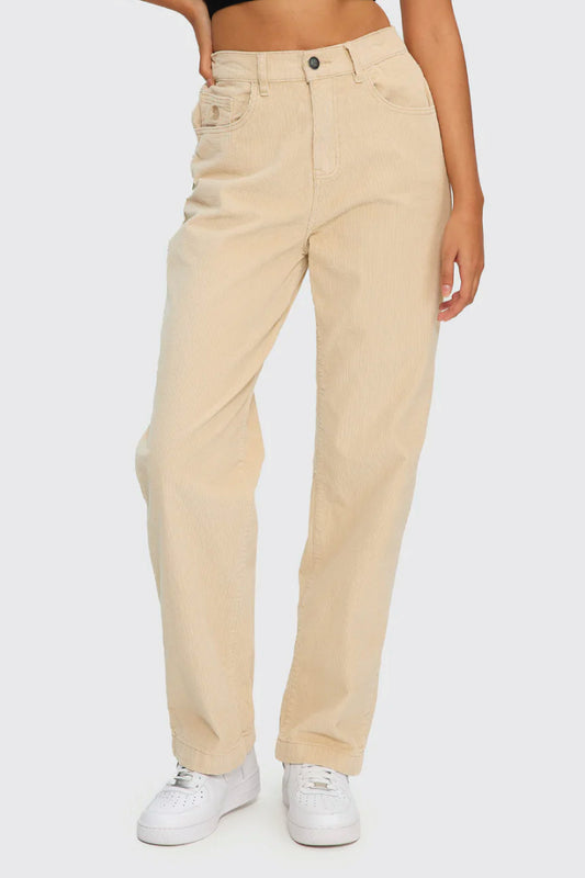 Corduroy Wide Leg Pants - TOA