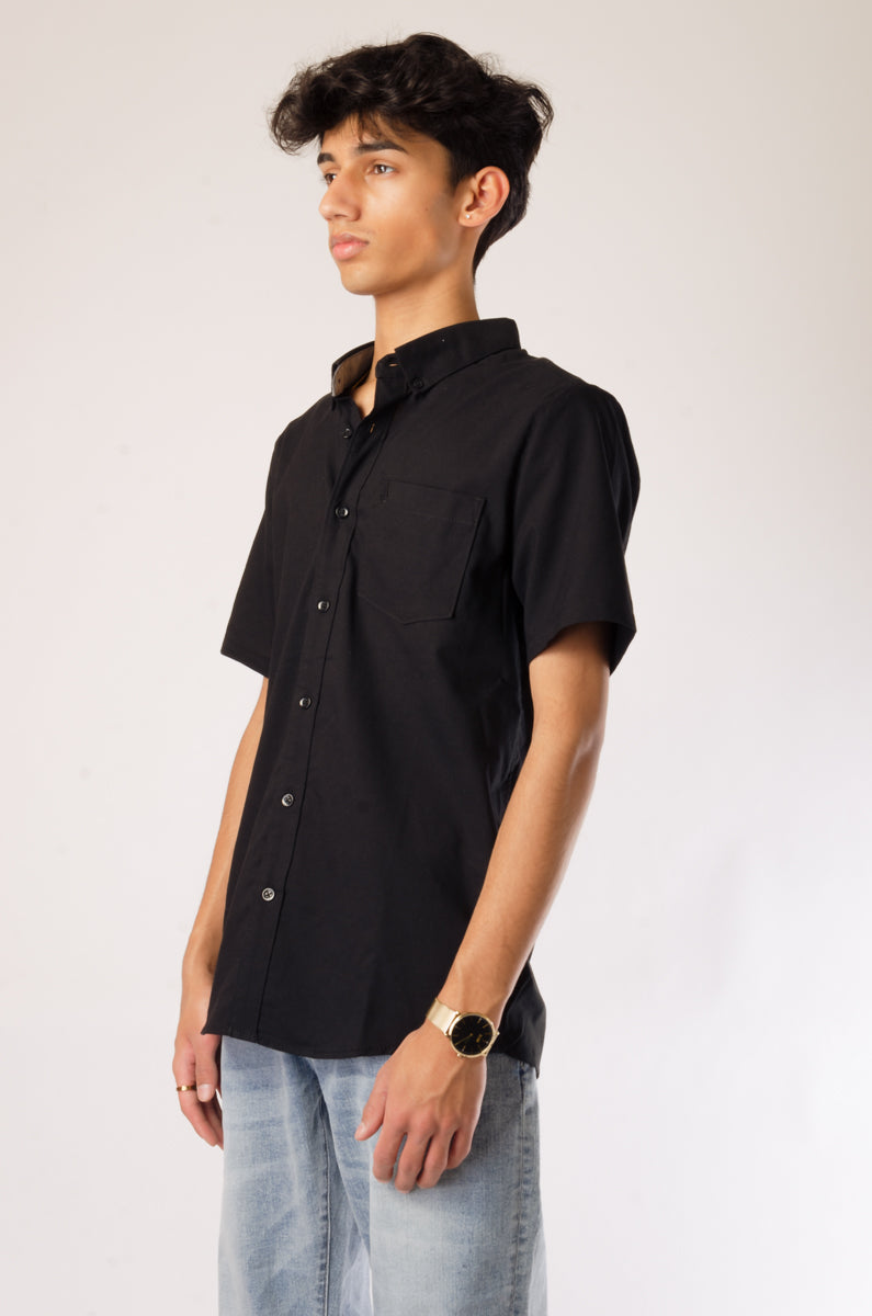 Everett Oxford Short Sleeve - NBK