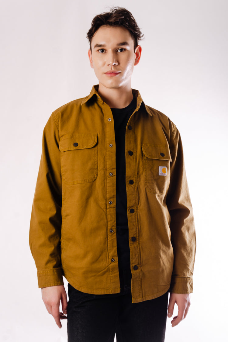 Fleece Lined Shirt Jacket - OBR