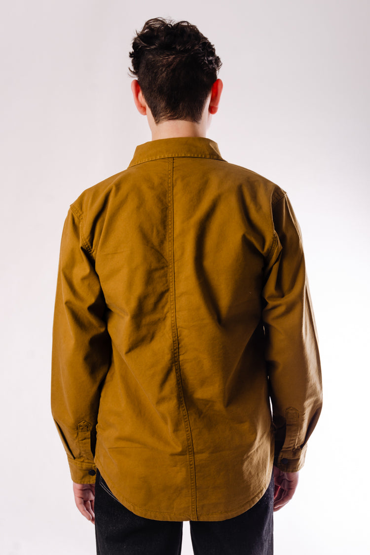 Fleece Lined Shirt Jacket - OBR