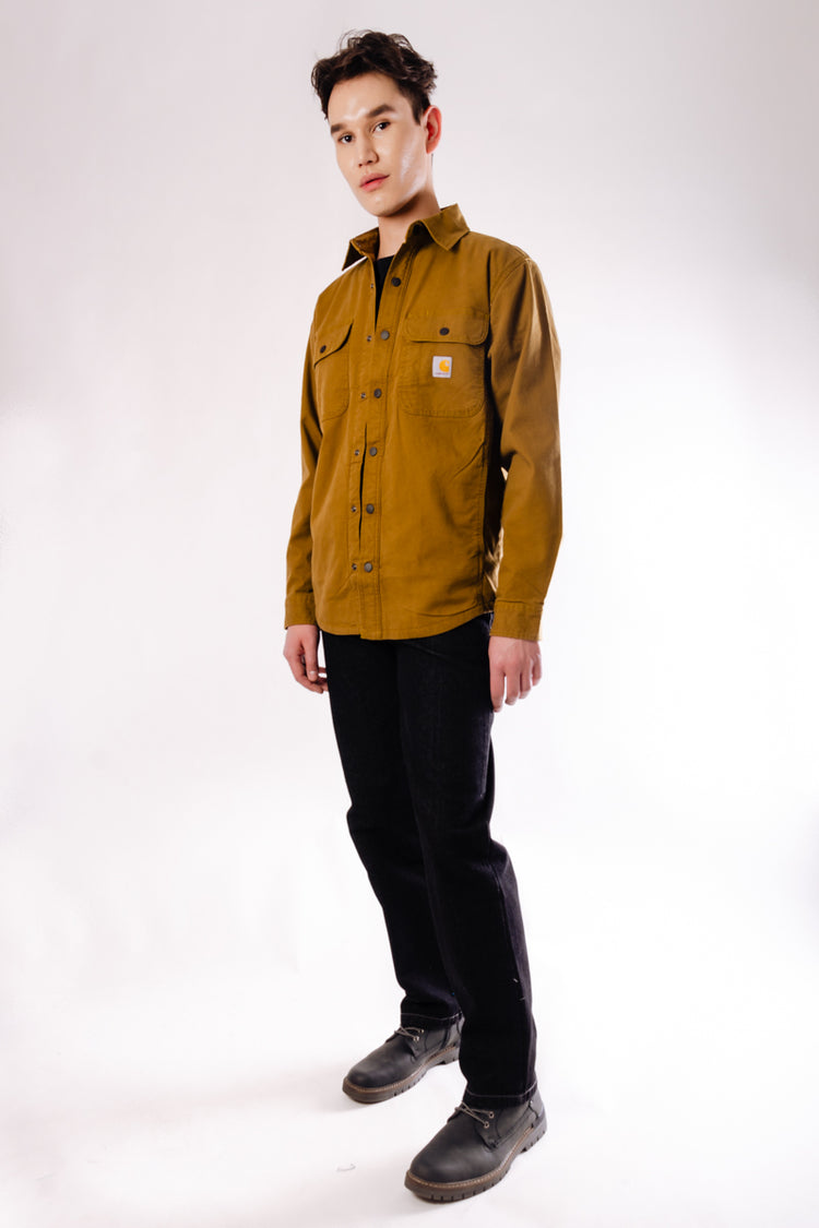 Fleece Lined Shirt Jacket - OBR