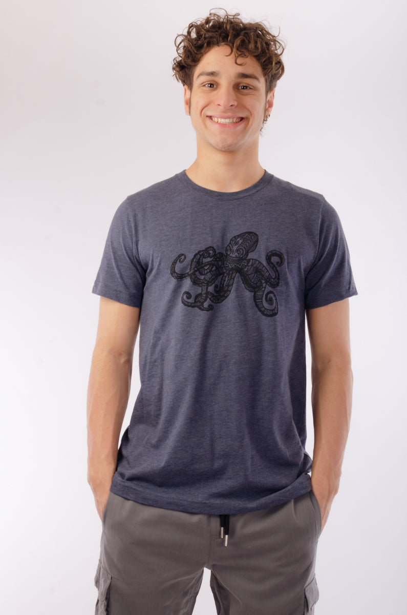 Geometric Octopus Tee