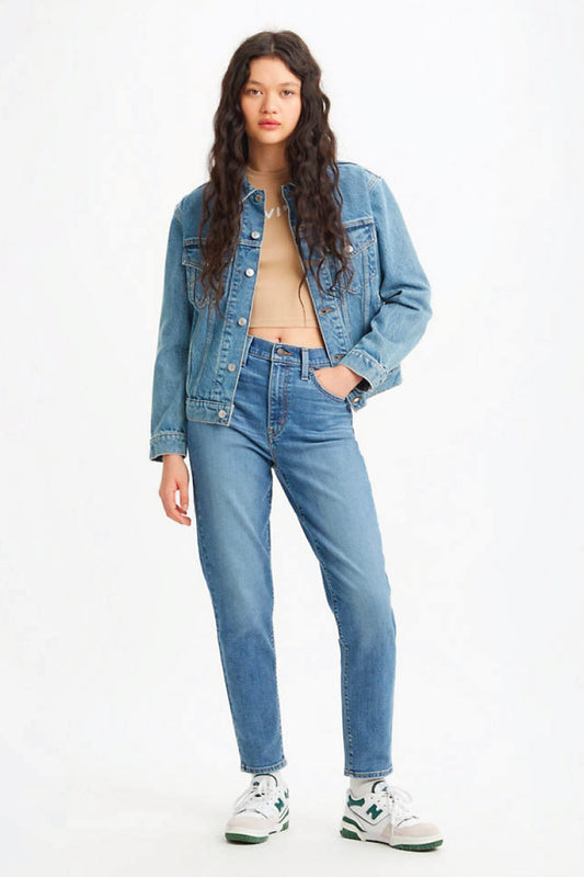 High Waisted Mom Jeans - 29