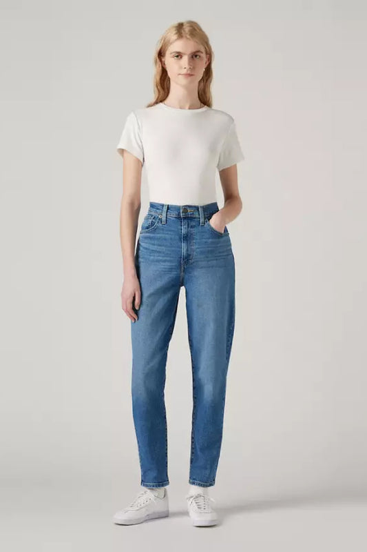 High Waisted Mom Jeans - 29
