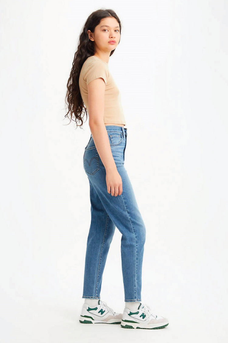 High Waisted Mom Jeans - 29