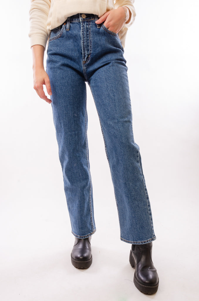 Highly Desirable Straight Leg Jeans