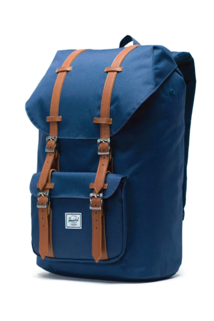 Little America Backpack - Navy/Tan