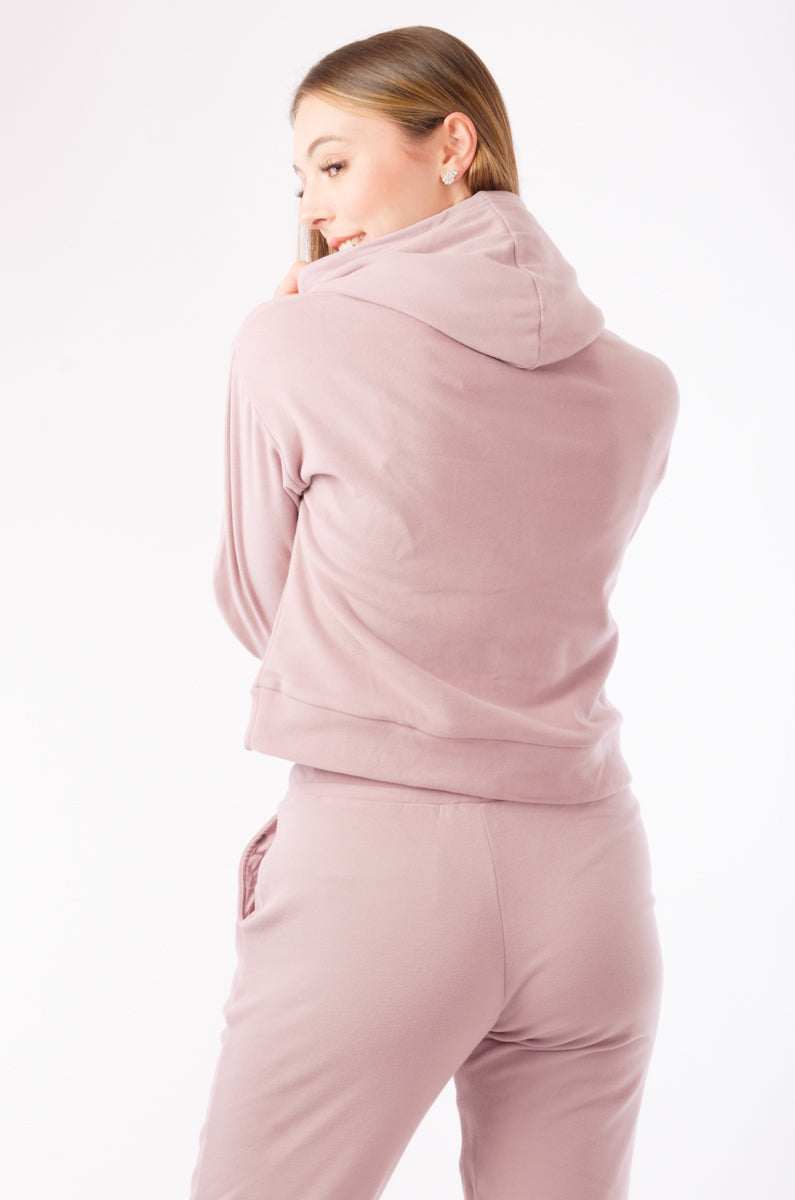 Luxe Cropped Hoodie - LLAC