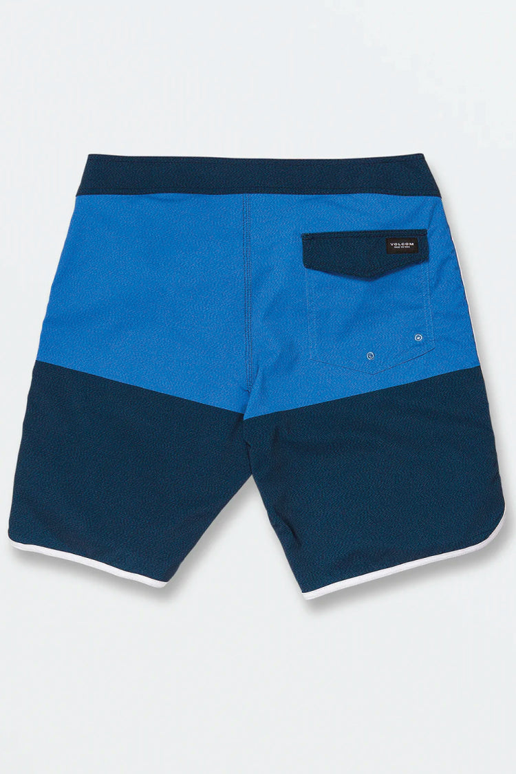 Big Boys Mod Quarta Scallop Boardshorts - NVY