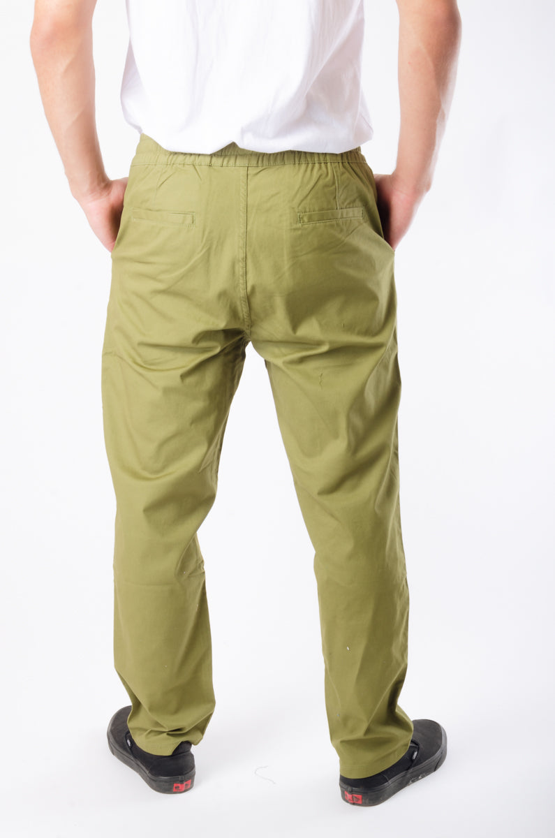Olive Relaxed Chinos - OLV