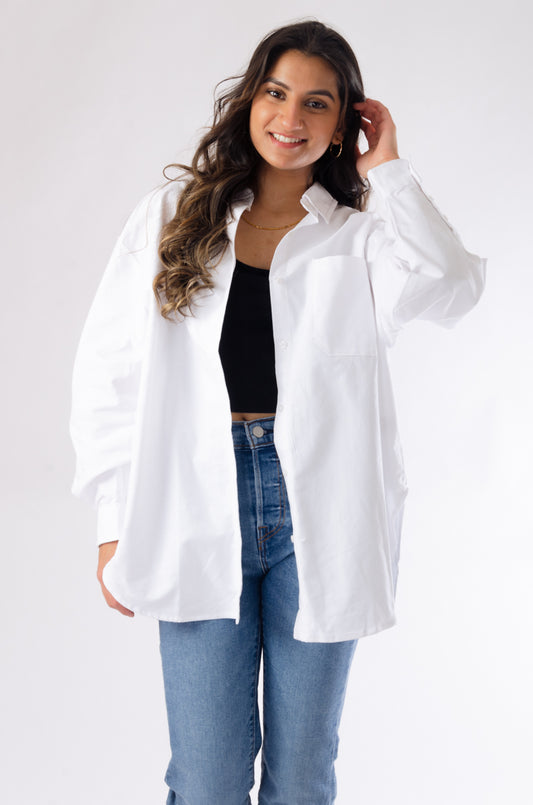 Oxford Blouse - WHT