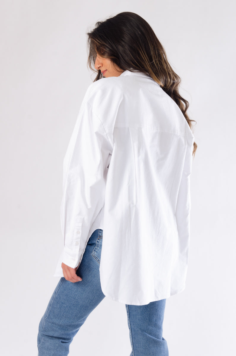 Oxford Blouse - WHT