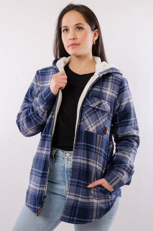 Plush Lined Flannel Jacket