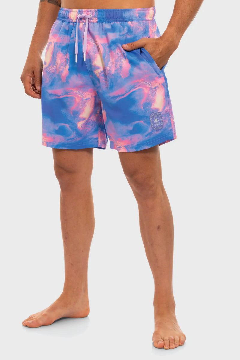 Purple Infrared Swim Shorts