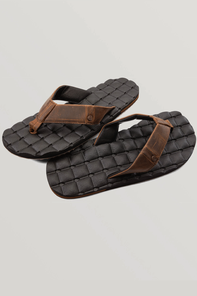 Recliner Leather Sandals - VBN