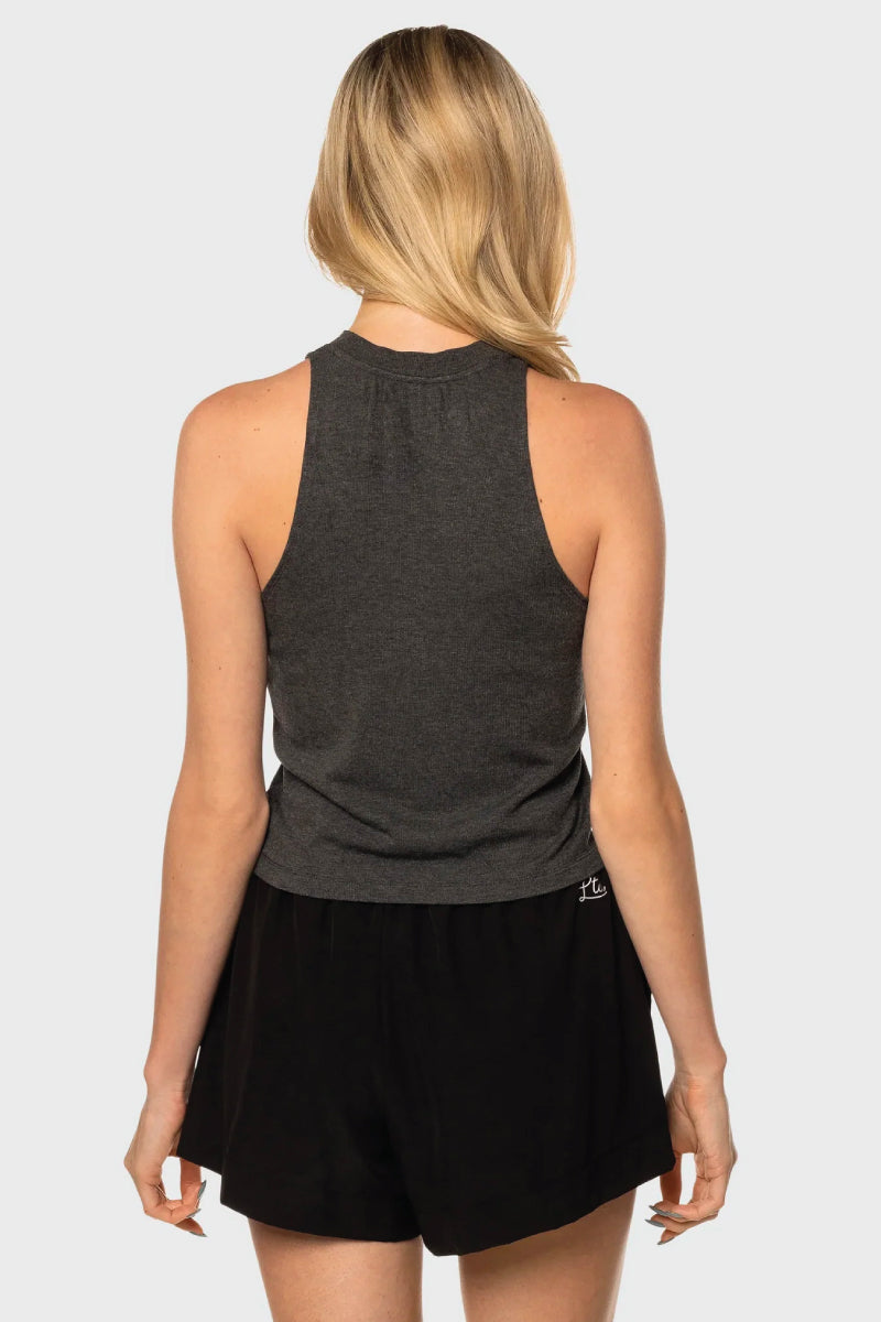 Rib Crop Tank - CHR