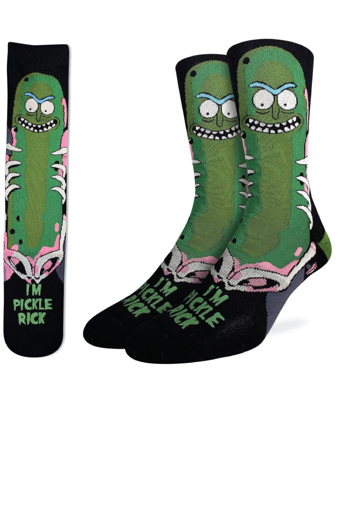 Rick and Morty Pickle Rick Sock - GRN