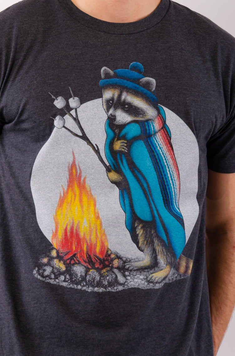 Roasting Raccoon Tee - HBL