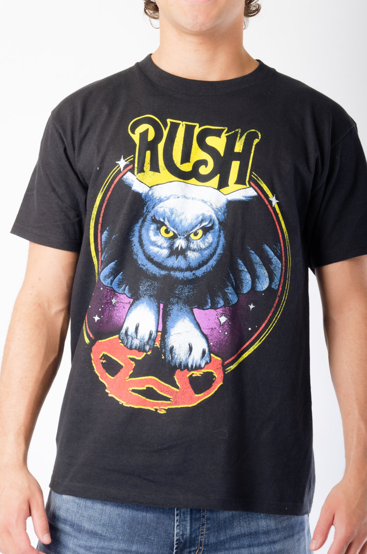 Rush Owl Tee - BLK