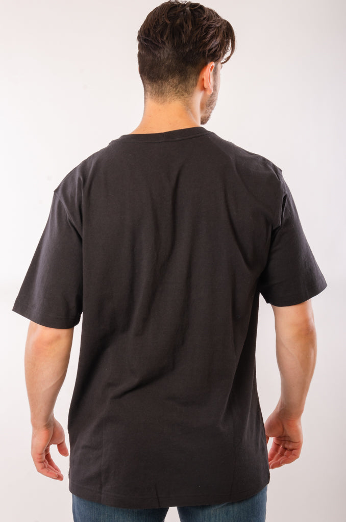 Loose Fit Logo Tee - BLK