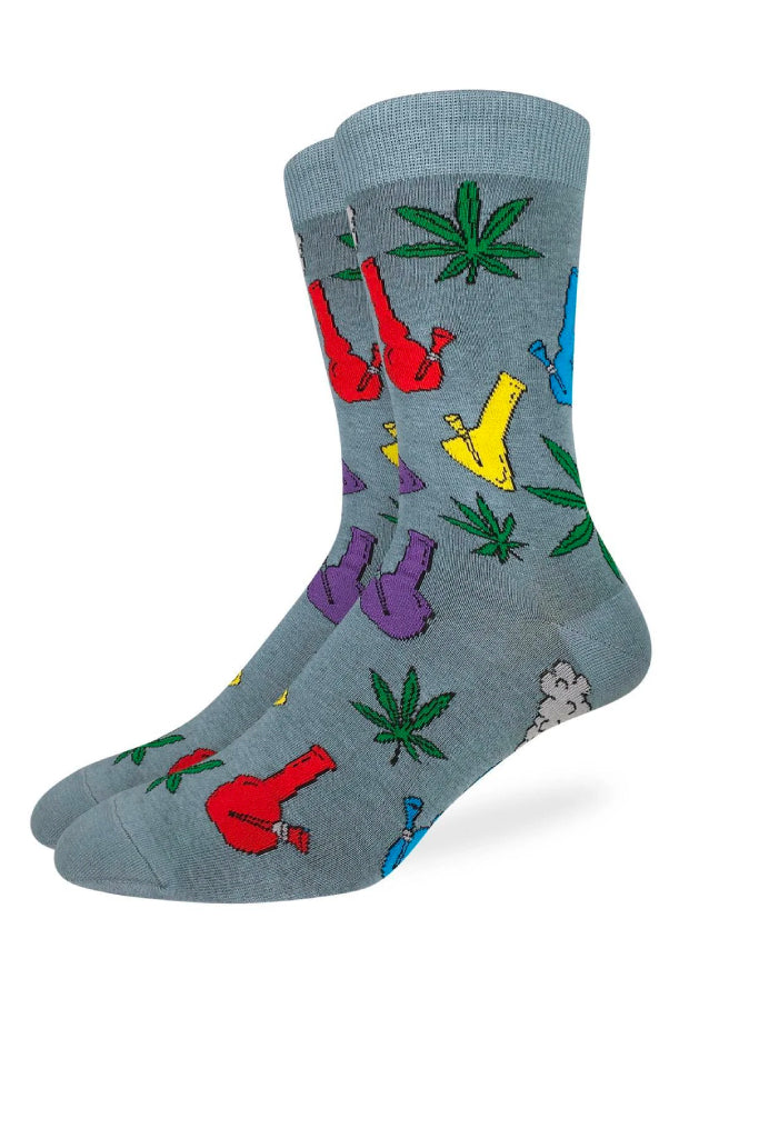 Stoned Bongs Sock - GRY