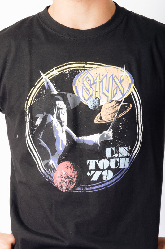 Styx Us Tour '79 Tee - BLK