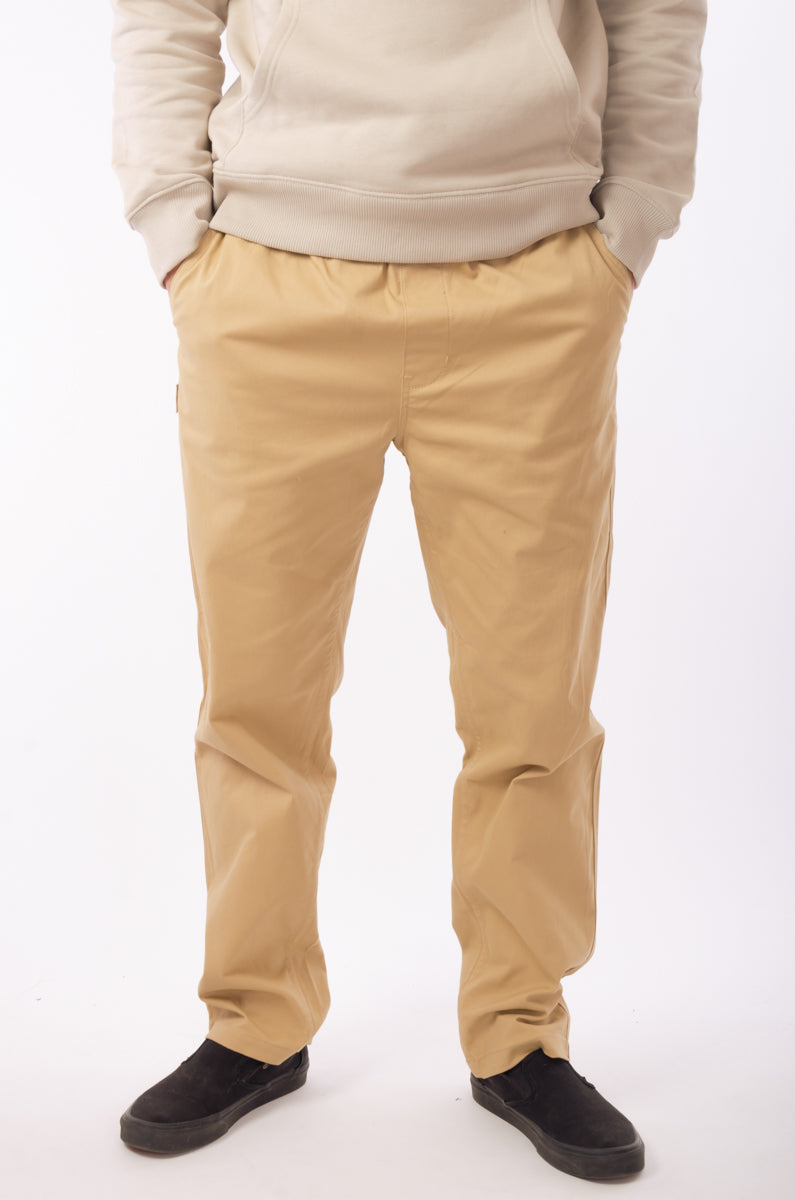 Tan Relaxed Chinos